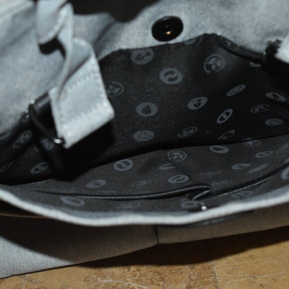 Bugatti Henry REBORN Backpack 3 In 1 Bag purse Tote Unisex Mens Womens Gray Grey - Picture 7 of 16